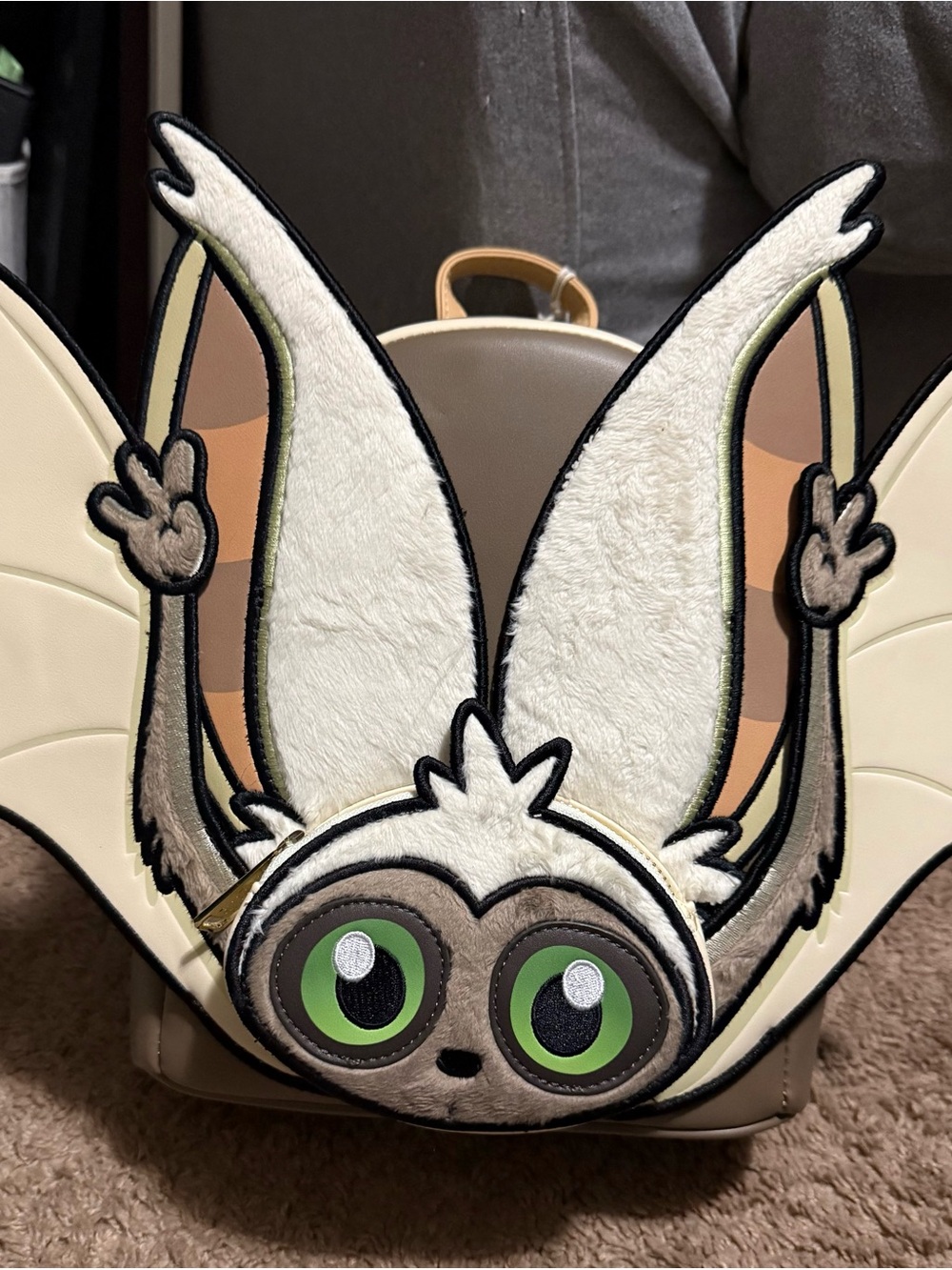 Avatar The Last Airbender Momo Plush Loungefly Backpack - New with Tags